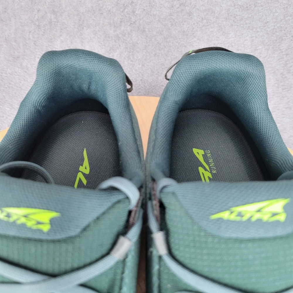 Altra Superior 6 Trail Running Shoes Mens 13 Green Zero Drop MaxTrac Sneakers - Picture 8 of 10